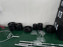 FEEBO菲柏杠鈴片包膠大孔手抓片健身房專(zhuān)用杠鈴套裝舉重片家用配重片 5kg /大孔杠鈴片2.5kg*2片 曬單實(shí)拍圖
