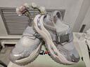 FILAFUSION 斐樂潮牌硬糖涼鞋2025夏季新款沙灘鞋厚底運動鞋女鞋 日巖灰/太空銀-GA 38 曬單實拍圖