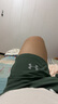 UAVIP運動(dòng)短褲夏季男女情侶薄款冰絲三分褲晨跑步速干訓練健身透氣短褲 軍綠 4XL 【建議170-190斤】 曬單實(shí)拍圖