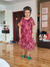 俞兆林（YUZHAOLIN）中老年女裝夏季新款氣質(zhì)雪紡裙子40歲50洋氣大碼媽媽夏裝連衣裙 紅色 L _建議110-125斤 曬單實拍圖