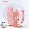 COOKSS 嬰兒背帶抱娃神器嬰兒雙肩前抱式寶寶大童1-3歲簡易純棉簡易透氣 曬單實拍圖