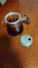 JKV飄逸杯泡茶壺全玻璃內(nèi)膽胡桃木茶水分離過濾泡茶杯家用茶具沖茶器 透明智茗飄逸壺700ml 曬單實拍圖