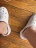 斯凱奇（Skechers）泡泡鞋丨夏季情侶洞洞鞋女沙灘踩屎感拖鞋男增高防臭透氣涉水鞋 曬單實(shí)拍圖