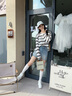 斯凱奇（Skechers）女鞋秋季厚底增高休閑鞋中高幫小白鞋七夕禮物送女友117518 白色/WHT 37 曬單實拍圖