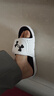 安德瑪（Under Armour）拖鞋男鞋夏季運動(dòng)鞋涼拖沙灘鞋一字拖3026023-100 白色 42.5  曬單實(shí)拍圖