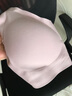 嫚熙（EMXEE）孕婦哺乳內(nèi)衣喂養(yǎng)胸衣舒適上托聚攏懷孕期喂奶文胸非純棉女 蘭煙花 M 曬單實拍圖