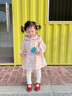 G.DUCKKIDS小黃鴨女童外套春秋薄款2025新款兒童洋氣碎花連帽風(fēng)衣女寶寶上衣 碎花外套 100 建議2~3歲【 90-100cm】cm 曬單實(shí)拍圖