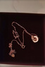 周大生環(huán)環(huán)相扣銀項(xiàng)鏈輕奢小眾玫瑰金色鎖骨鏈七夕禮物送女友 曬單實(shí)拍圖