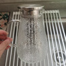 青蘋果冷水壺涼水壺硼硅耐熱玻璃冷熱水壺嘟嘟壺1.8L大容量家用飯店通用 曬單實(shí)拍圖