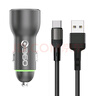 360車載充電器超級(jí)快充數(shù)據(jù)線套裝雙口USB 66W點(diǎn)煙器智能車充HC-69 一拖二轉(zhuǎn)換器 曬單實(shí)拍圖