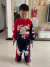 G.DUCKKIDS小黃鴨童奧特曼男童套裝秋裝帥氣兒童衣服男孩衣服秋裝運(yùn)動兩件套 紅色 90 尺碼1~2歲【 80-90cm】 曬單實(shí)拍圖