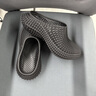 卡賓洞洞鞋男夏季新款3D打印套腳拖鞋百搭外穿涼拖鞋男輕便防滑沙灘鞋 黑色 40 曬單實(shí)拍圖
