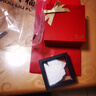 周六福足金金珠磨砂黃金耳釘女計價AA091138約1.12g一對七夕情人節(jié)禮物 曬單實拍圖