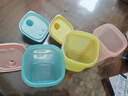 特百惠（Tupperware） 迷你纖巧壺 350ML彩色酵素果醋壺塑料水壺帶刻度咖啡杯 350ml纖巧壺三件套 曬單實(shí)拍圖