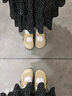 瑜品佳內增高勃肯拖鞋女外穿新款厚底包頭半拖鞋配裙子一腳蹬拖鞋百搭 厚底勃肯拖鞋【卡其色】 37 半拖建議拍大一碼 曬單實(shí)拍圖