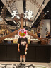 笛莎（DEESHA）童裝兒童女童連衣裙2025夏季新款中大童時(shí)尚休閑蝴蝶結(jié)T恤裙短袖 黑色 140 曬單實(shí)拍圖