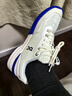 On 昂跑 x 費(fèi)德勒合作款 THE ROGER Pro 男款專業(yè)網(wǎng)球鞋 白色 靛藍(lán) 42 曬單實(shí)拍圖