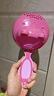 趣味洗頭杯花灑沐浴洗發(fā)水勺新生嬰兒洗澡水瓢兒童卡通加厚水舀 花灑洗頭杯-粉色-1個(gè) 曬單實(shí)拍圖