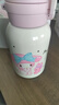 杯具熊（BEDDYBEAR）正品保溫杯兒童大容量316不銹鋼吸管杯學生直飲幼兒園水杯 雙飲-可可美樂蒂（禮盒裝）600ml 曬單實拍圖