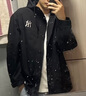 美職棒（MLB）官方?jīng)_鋒上衣女25秋季新款外套男潮流連帽防風防潑水情侶運動夾克 洛杉磯道奇/紫色 L 175/96A 曬單實拍圖