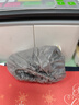 七海秋一次性雨鞋套防水防滑雨靴腳套加厚塑料男女通用鞋套長筒灰10只裝 曬單實拍圖