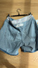 HOLLISTER25夏季新款baggy風辣妹Y2K翻腰牛仔短褲女裝KI349-5169 中間色水洗 （腰頭花紋深淺隨機發(fā)貨） 26 160/66A 2標準版 曬單實拍圖