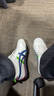 Onitsuka Tiger鬼塚虎MEXICO 66?復古舒適夏季男女休閑運動鞋 米白色/藍色 37.5 曬單實拍圖