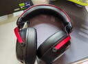 iKF V11 Pro7.1四模無(wú)線游戲耳機(jī)頭戴式7.1環(huán)繞音效藍(lán)牙有線電競(jìng)專用三角洲FPS無(wú)畏契約辨位 黑紅色 曬單實(shí)拍圖