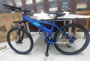 大行（DAHON）折疊山地車26英寸27速鋁合金避震碟剎成人運(yùn)動(dòng)自行車XAA673M 消光藍(lán) 曬單實(shí)拍圖