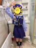 G.DUCKKIDS小黃鴨女童套裝夏季朱迪兔子警官衣服兒童jk百褶裙子cos服三件套 三件套【春秋款】+領(lǐng)帶+尾巴+兔子掛件 130 建議7~8歲【120-130cm】cm 曬單實(shí)拍圖
