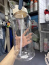 JCZS德國品牌高中生軍訓水杯2000ml大容量大號耐高溫學(xué)生男女生高顏值 黑武士-黑色-1500ml雙飲 曬單實(shí)拍圖