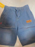 Lee dprre經(jīng)典牛仔短褲男夏季薄款寬松潮牌ins工裝中褲男士五分褲子潮流 藍色 2XL 【145-160斤】 曬單實(shí)拍圖