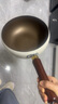 京嚴(yán)鈦炒鍋不粘鍋鈦鍋炒菜鍋有鈦電磁爐燃?xì)庠顚Ｓ眉冣伋村?【單面有鈦】0氟涂層/不粘鍋 32cm 【持久不粘｜可用鋼鏟】 曬單實(shí)拍圖