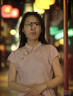 三彩大碼女裝2025夏季新款新中式立領(lǐng)連衣裙提花修身改良旗袍胖MM 曬單實(shí)拍圖