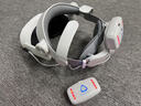 FIIT VRMeta quest3精英頭戴oculusVR眼鏡一體機配件磁吸電池減重減壓quest3配件替換頭帶不壓臉久戴不勒 Q3/3S頭戴【18W快充】5000毫安 曬單實拍圖