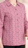 桓黎奶奶裝喜慶襯衫夏老年人唐裝女過(guò)壽衣服70歲8090媽媽春秋婚宴禮服 QH-2009紅色上衣 4XL （140-155斤左右） 曬單實(shí)拍圖