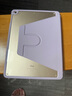適用iPad9代pro11寸Air654全包防彎抗摔mini67帶筆槽旋轉支撐亞克力10代10.9寸air3九十平板保護套 橫豎旋轉支撐【草紫色】 iPad 2017/18版【9.7寸】 曬單實(shí)拍圖