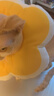 華元寵具（hoopet）貓咪伊麗莎白圈幼貓項圈寵物狗狗圈頸圈脖圈頭套犬恥辱圈防舔頭罩 曬單實(shí)拍圖