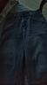 真維斯（Jeanswest）高腰闊腿牛仔褲女春夏季新款直筒寬松垂感軟牛仔拖地褲子 復(fù)古藍(lán)【加長】星空紋 L 【29-30】碼 曬單實(shí)拍圖