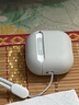 無印良品（MUJI） 耳機殼 適用于AirPods 4 耳機保護套 蘋果耳機 apple 分體 帶掛繩 灰白色 曬單實拍圖