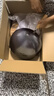章丘鐵鍋正宗手工鍛打鐵鍋無(wú)涂層物理不粘鍋炒鍋老式家用炒菜鍋廚具輕音 標(biāo)準(zhǔn)版古法烤藍(lán)(已干燒） 34cm 曬單實(shí)拍圖