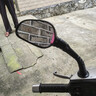 UHFR豪爵宇鉆后視鏡適用HJ125T-10/10A/10C/10F廠家直銷踏板車后視鏡 宇鉆新-左 曬單實拍圖