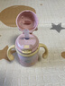babycare兒童保溫杯嬰幼兒1-3歲316L不銹鋼嬰兒保溫杯水壺寶寶幼兒園水杯 贈直通吸嘴-把手款 歐珀粉 300ml 曬單實拍圖