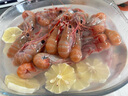 魚(yú)麥郎舟山海鰲蝦新鮮船凍水產(chǎn)野生鰲蝦甜蝦寧波海鮮鮮活日料刺身生吃 500g 1斤(凈重)  5-6cm 40-50個(gè)/斤 曬單實(shí)拍圖