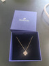 施華洛世奇（SWAROVSKI）Latisha幸運(yùn)四葉草項(xiàng)鏈女吊墜女士輕奢女七夕情人節(jié)禮物 鍍玫瑰金色 5636489 曬單實(shí)拍圖