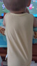 童泰（TONGTAI）嬰兒背心夏季莫代爾寶寶衣服家居服內(nèi)衣提花透氣薄款吊帶上衣 黃色 80 cm 曬單實(shí)拍圖