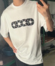 GOODBRAND【朱志鑫同款】 24SS 鏤空LOGO彩鉆發(fā)泡印花短袖T恤情侶 白色【三標(biāo)齊重磅高版本】 S 曬單實拍圖