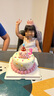 千茵閣公主生日帽子女孩童派對(duì)氛圍拍照道具生日快樂儀式感場(chǎng)景布置裝飾 亮片公主生日帽-粉色1個(gè) 曬單實(shí)拍圖