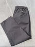 馬克華菲九分休閑褲男士夏季冰絲薄款潮流寬松顯瘦百搭直筒長(cháng)褲子男 2418黑色 31 曬單實(shí)拍圖