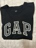 Gap【情人節(jié)】男女裝春季新款純棉字母印花短袖T恤上衣美版797924 黑色 S 美碼 M亞洲碼175/92A 曬單實(shí)拍圖